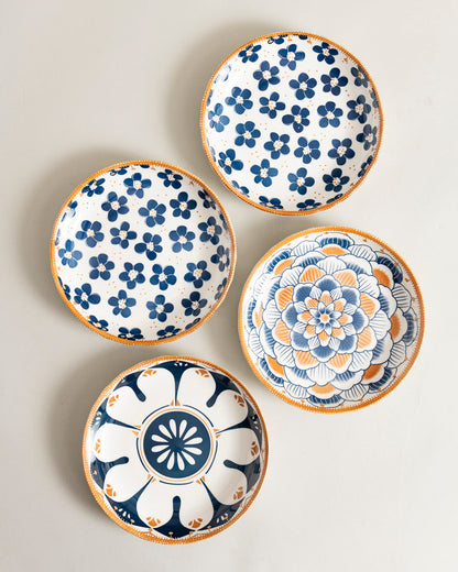 Blossom Charm Pasta Bowl - Set Of 4