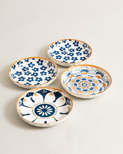 Blossom Charm Pasta Bowl - Set Of 4