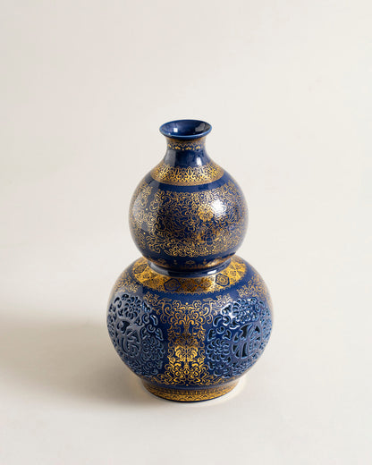 Royal Indigo Heritage Vase