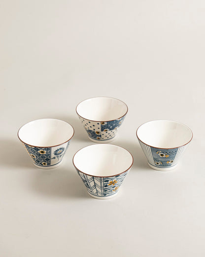 Structured Bloom Bowl - Set Of 4