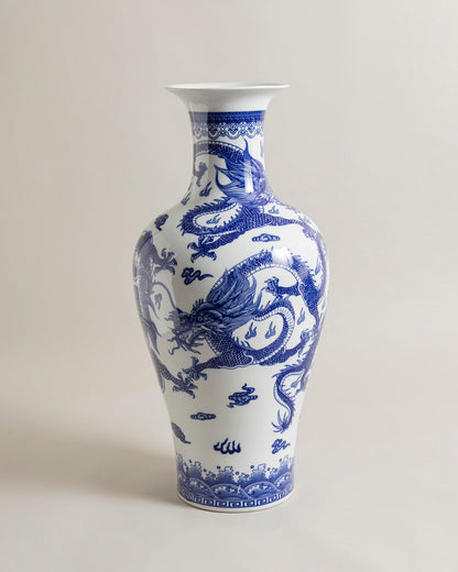 Imperial Dragon Ceramic Vase