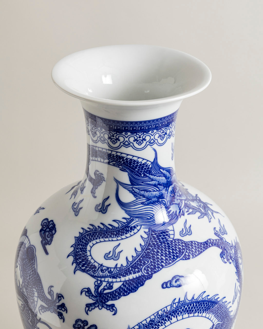 Imperial Dragon Ceramic Vase