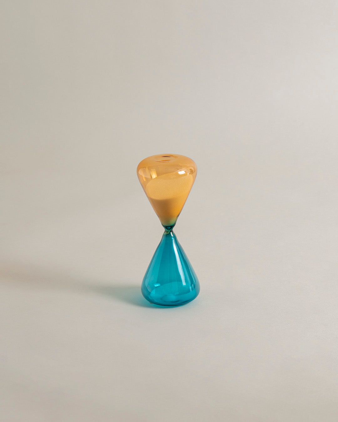 Dual Tone Glass Sand Clock - 34 minutes