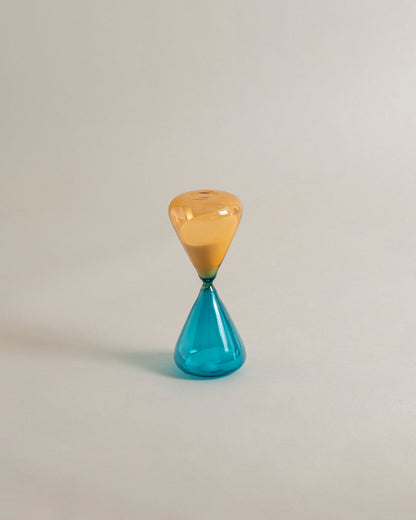 Dual Tone Glass Sand Clock - 34 minutes