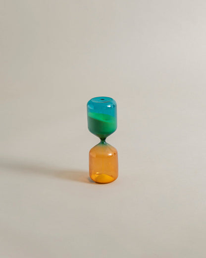 Twin Shade Glass Sand Clock - 3-minutes