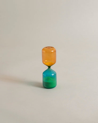 Twin Shade Glass Sand Clock - 3-minutes