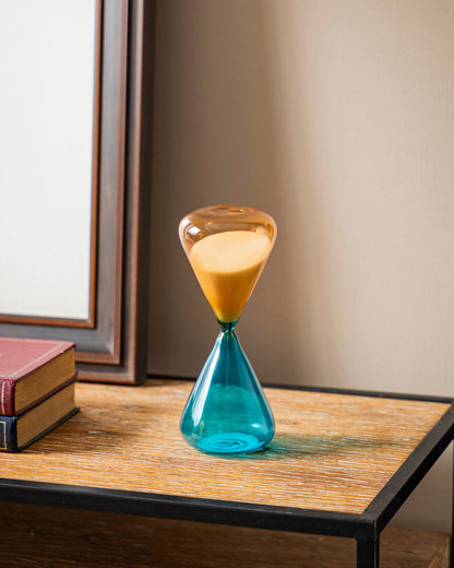 Dual Tone Glass Sand Clock - 34 minutes