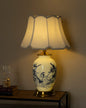 Vintage Art Bone China Table Lamp