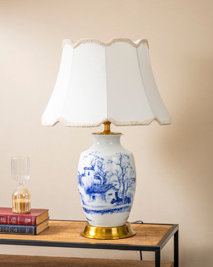 Countryside Dual Glow China Table Lamp