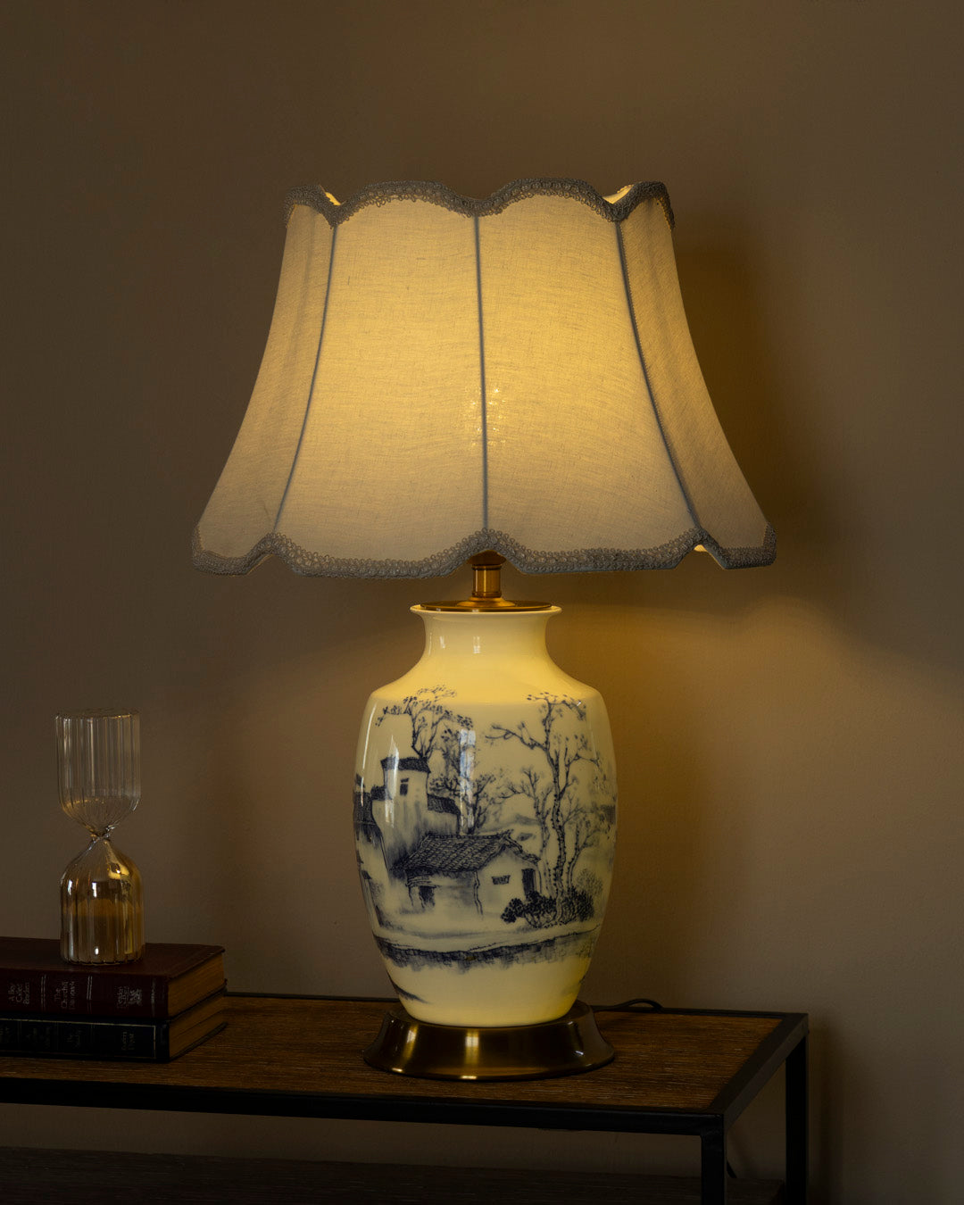 Countryside Dual Glow China Table Lamp