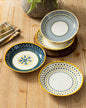 Sunburst Charm Pasta Bowl - Set Of 4