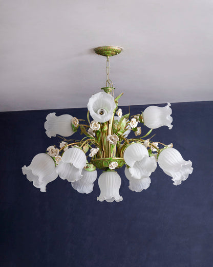 Royal Rose French Floral Chandelier