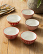 Floral Vine Katori - Set Of 5