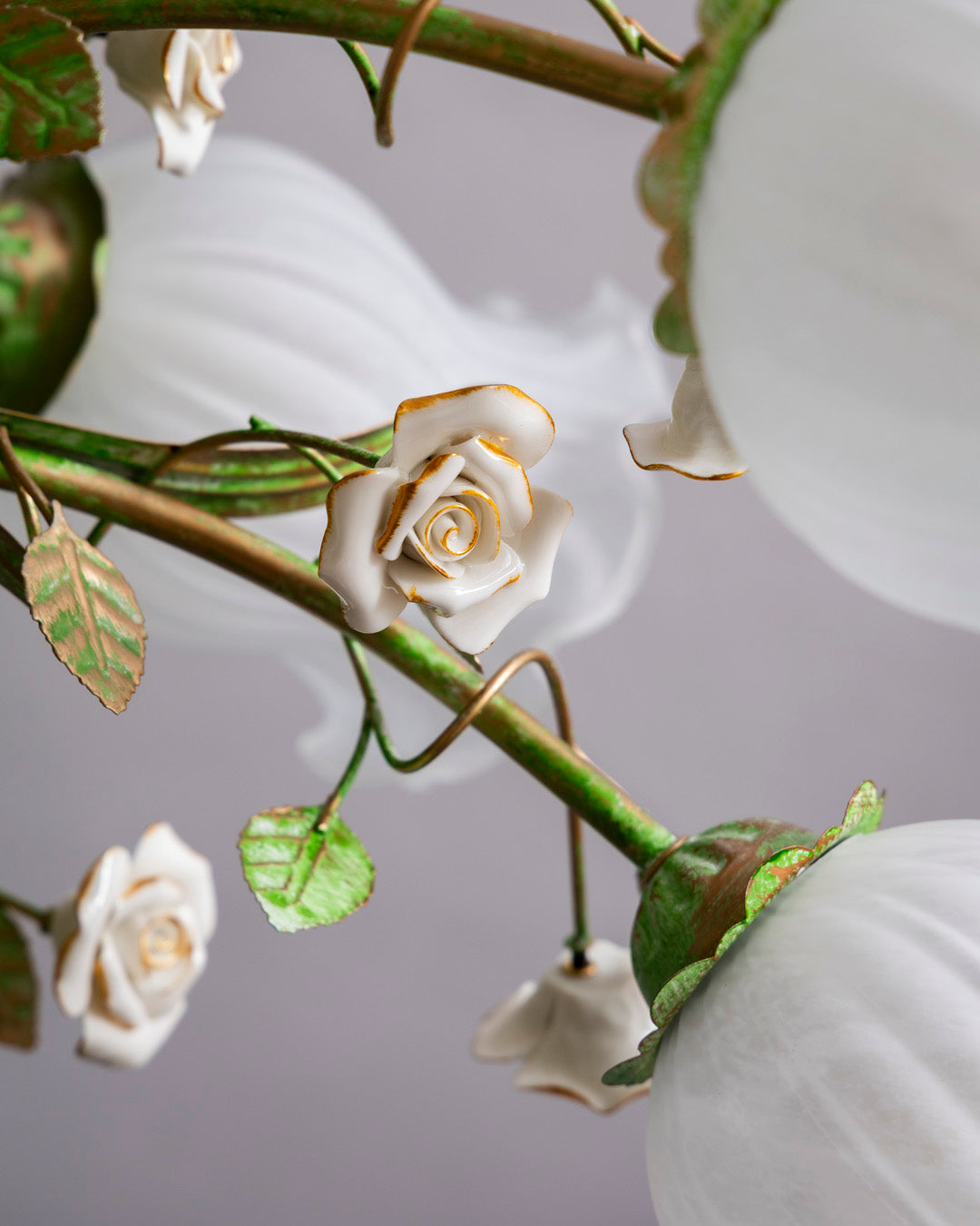 Royal Rose French Floral Chandelier