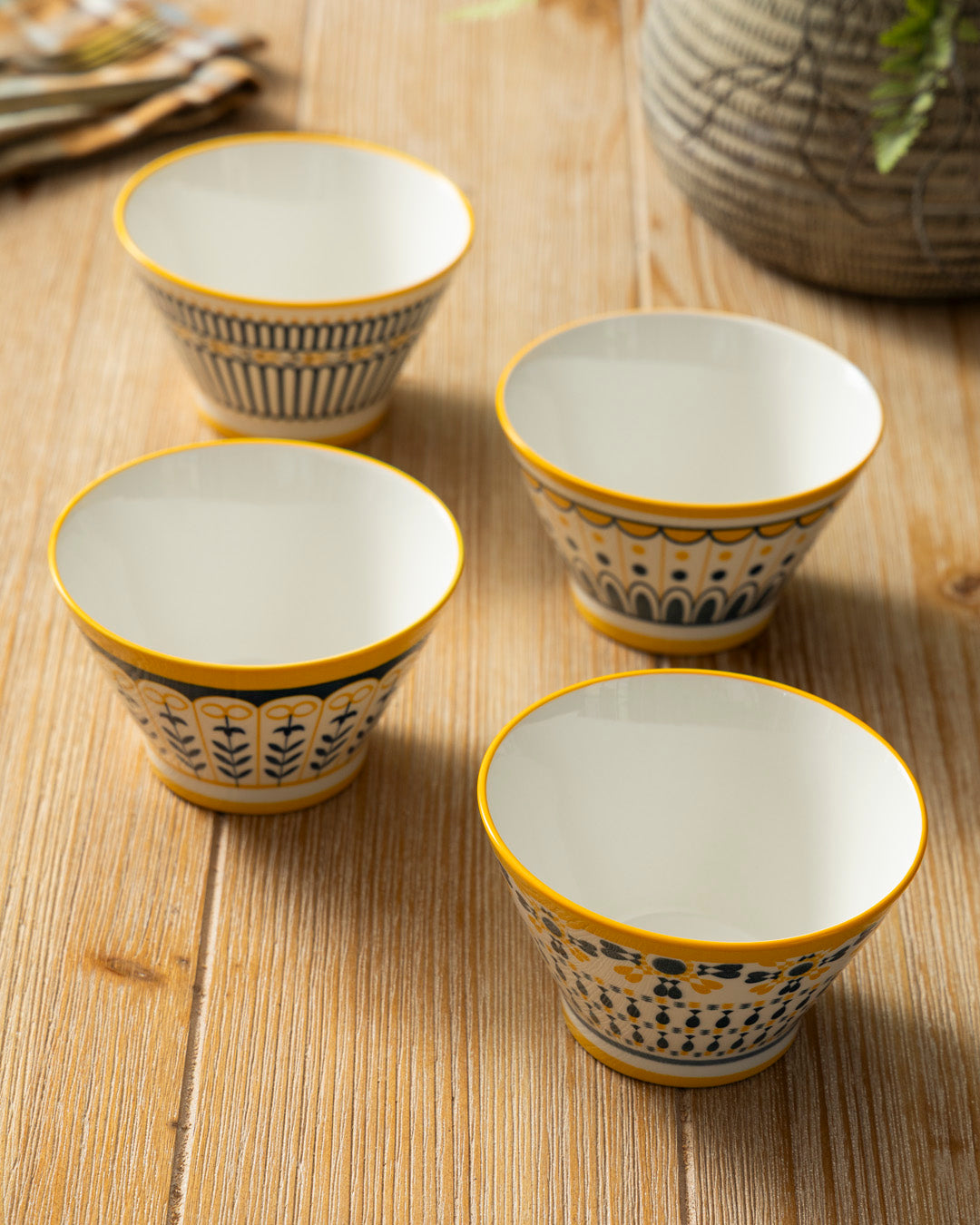 Suncrest Serve Bowls - Set Of 4