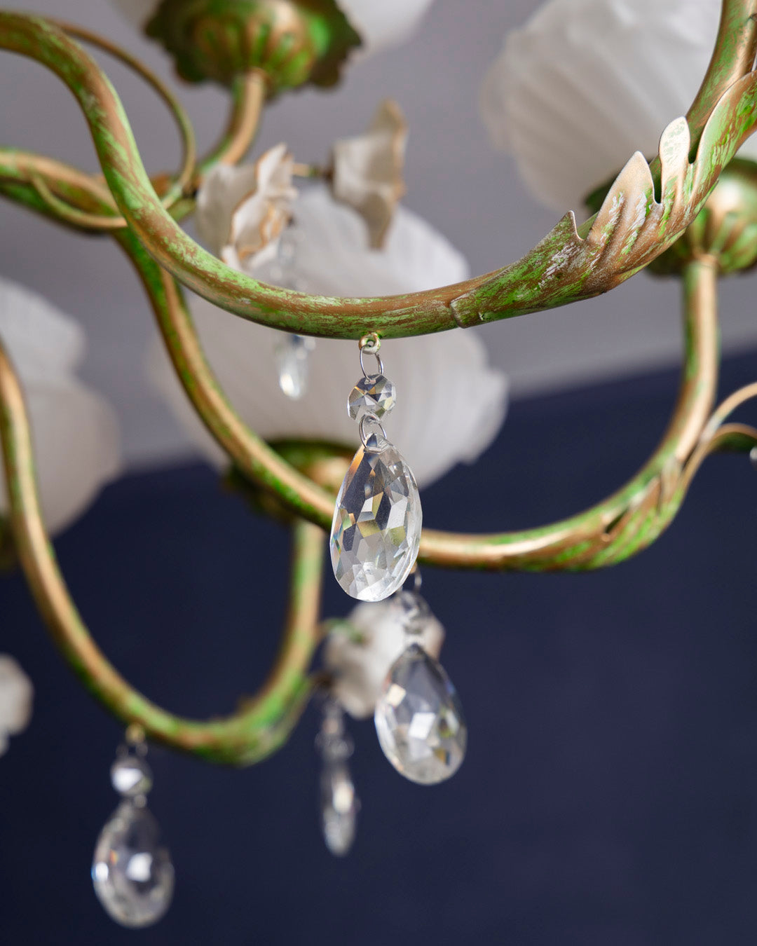 Imperial Rose French Floral Chandelier