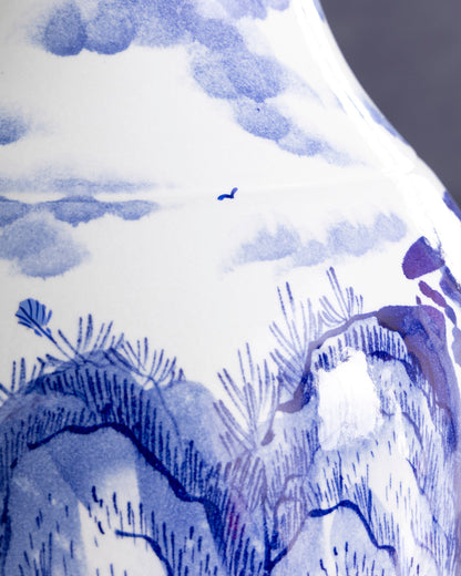 Majestic Mist Landscape Tall Floor Vase - 6.4 Ft