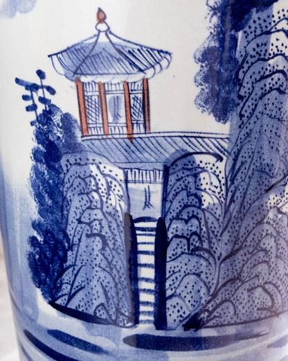 Grand Heritage Landscape Tall Floor Vase - 6.4 Ft
