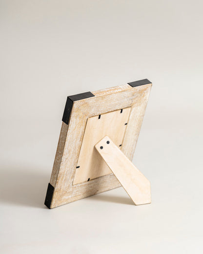 Rustic Iron Corner Photo Frame