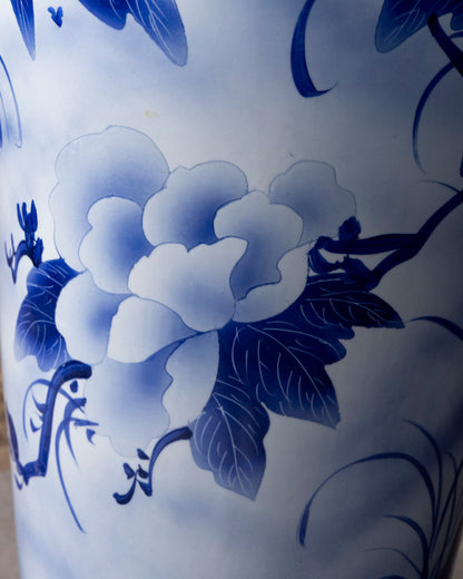 Blooming Lotus Art Tall Floor Vase - 6.4 Ft