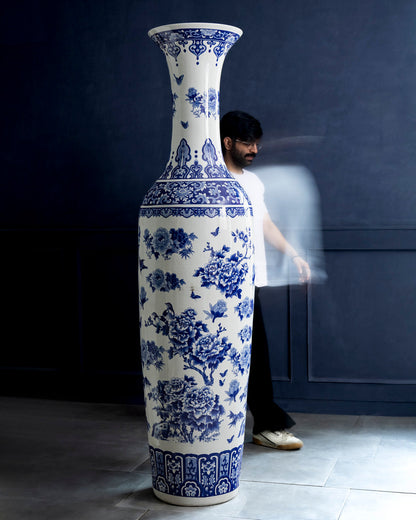 Royal Bloom Grandeur Tall Floor Vase - 6.4 Ft