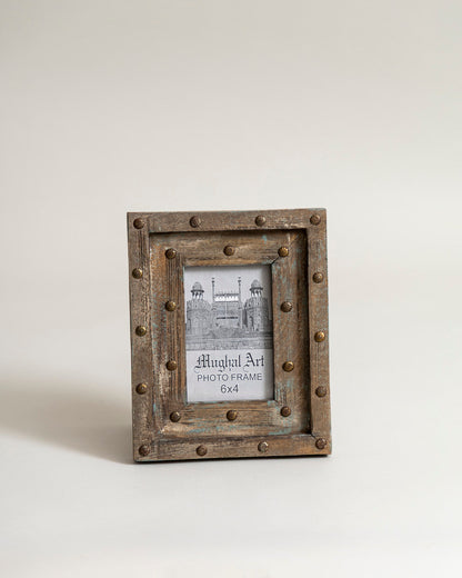 Industrial Rivet Rustic Photo Frame