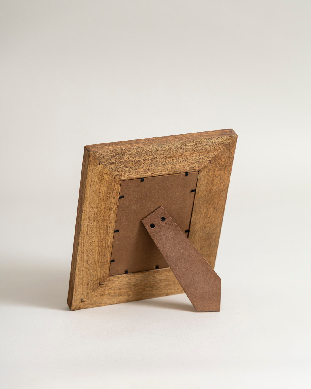 Rustic Walnut Border Photo Frame