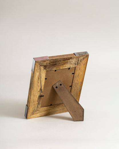 Metal Corner Accent Photo Frame