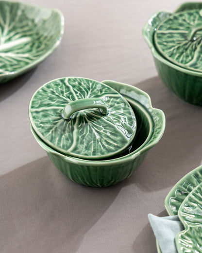 Lettuce Leaf Bowl With Lid - 380 Ml