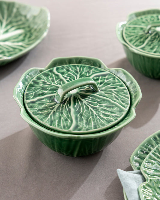 Lettuce Leaf Bowl With Lid - 700 Ml