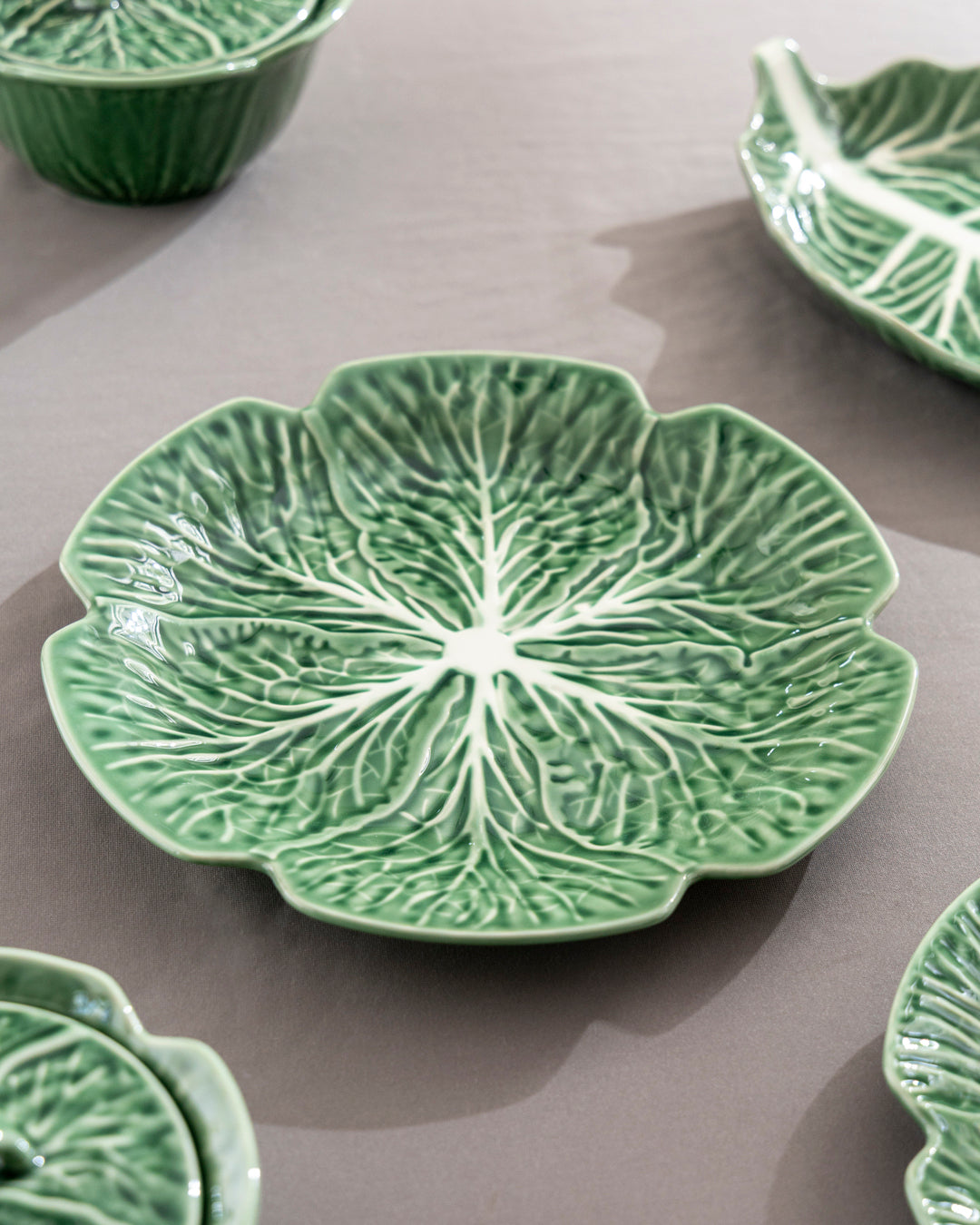 Lettuce Leaf Dinner plate