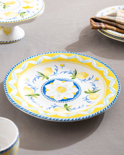 Amalfi Lemon Charm Dinner Plate