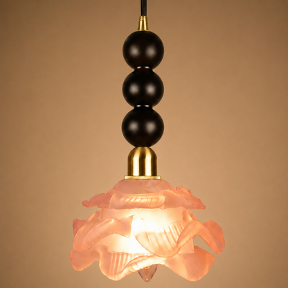 Rose Haven Pendant Light For Home  & Item  for Home Decoration - Pink