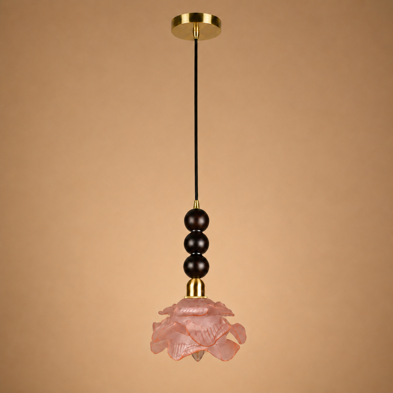 Rose Haven Pendant Light For Home  & Item  for Home Decoration - Pink