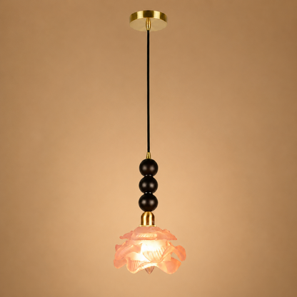 Rose Haven Pendant Light For Home  & Item  for Home Decoration - Pink