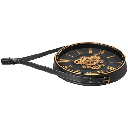 Quartz Quill Luxury Designer Wall Clocks for the Home With Moving Gear Mechanism Buy Wall Clock Online