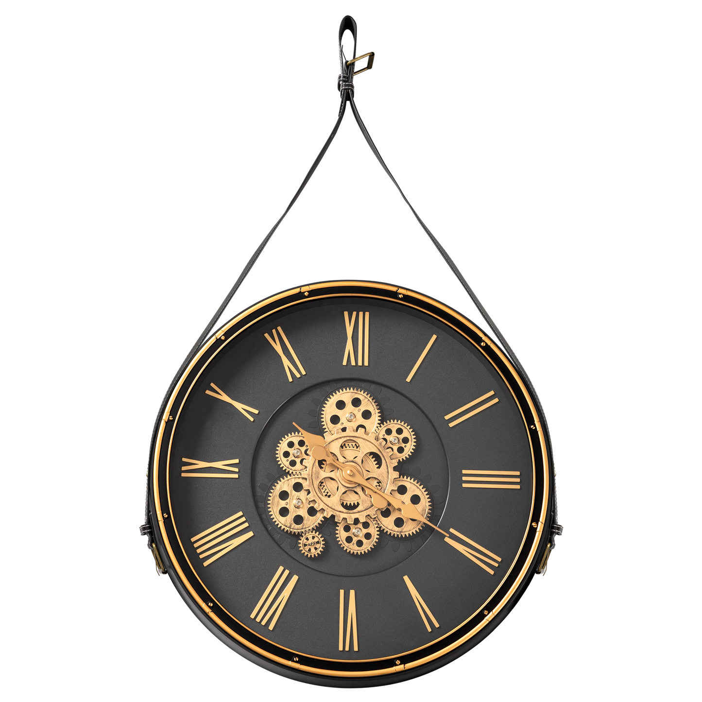 Quartz Quill Luxury Designer Wall Clocks for the Home With Moving Gear Mechanism Buy Wall Clock Online