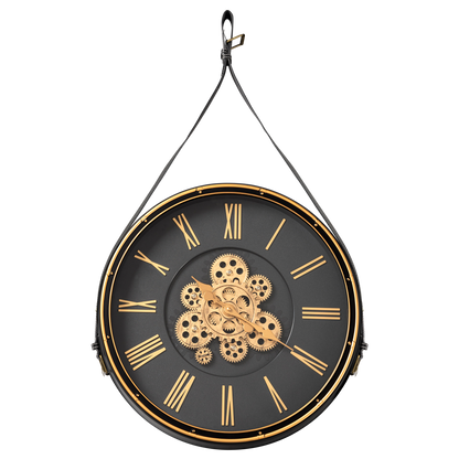 Quartz Quill Luxury Designer Wall Clocks for the Home With Moving Gear Mechanism Buy Wall Clock Online