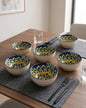 Royal Mosaic Katori - Set Of 6 Style - 4
