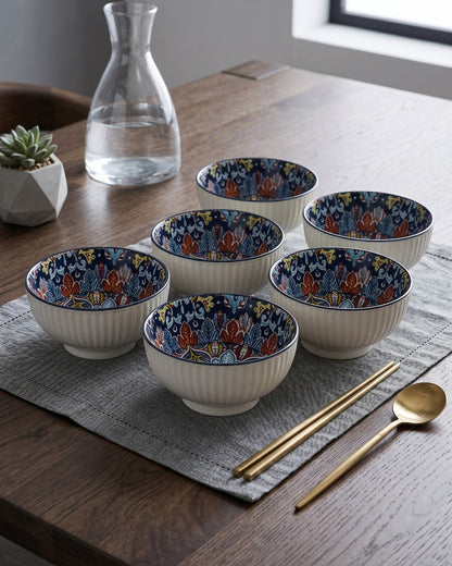 Royal Mosaic Katori - Set Of 6 Style - 3