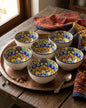 Royal Mosaic Katori - Set Of 6 Style - 2