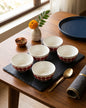 Floral Vine Katori - Set Of 5 Style - 2