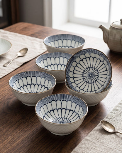 Signature Serve Katori - Set Of 6 Style - 1