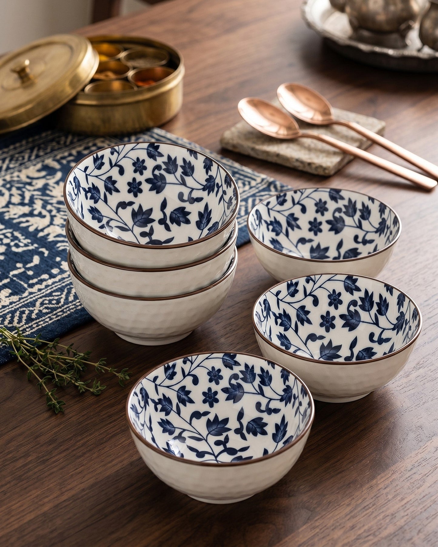 Artisan Everyday Katori - Set Of 6 Style - 4