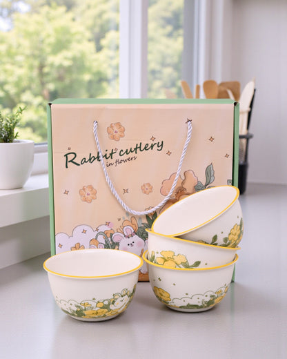 Spring Meadow Katori - Set Of 4