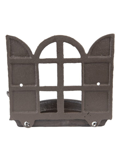 Open Window Cast Iron Bird Feeder