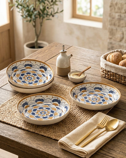 Blossom Charm Pasta Bowl - Set Of 4 Style - 3