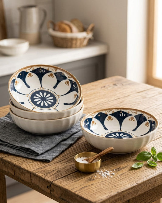 Blossom Charm Pasta Bowl - Set Of 4 Style - 2