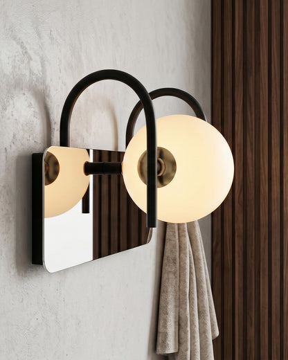 Orb Glow Mirror Vanity Light- 1 Light