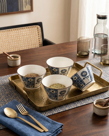 Structured Bloom Bowl - Set Of 4 Style - 4